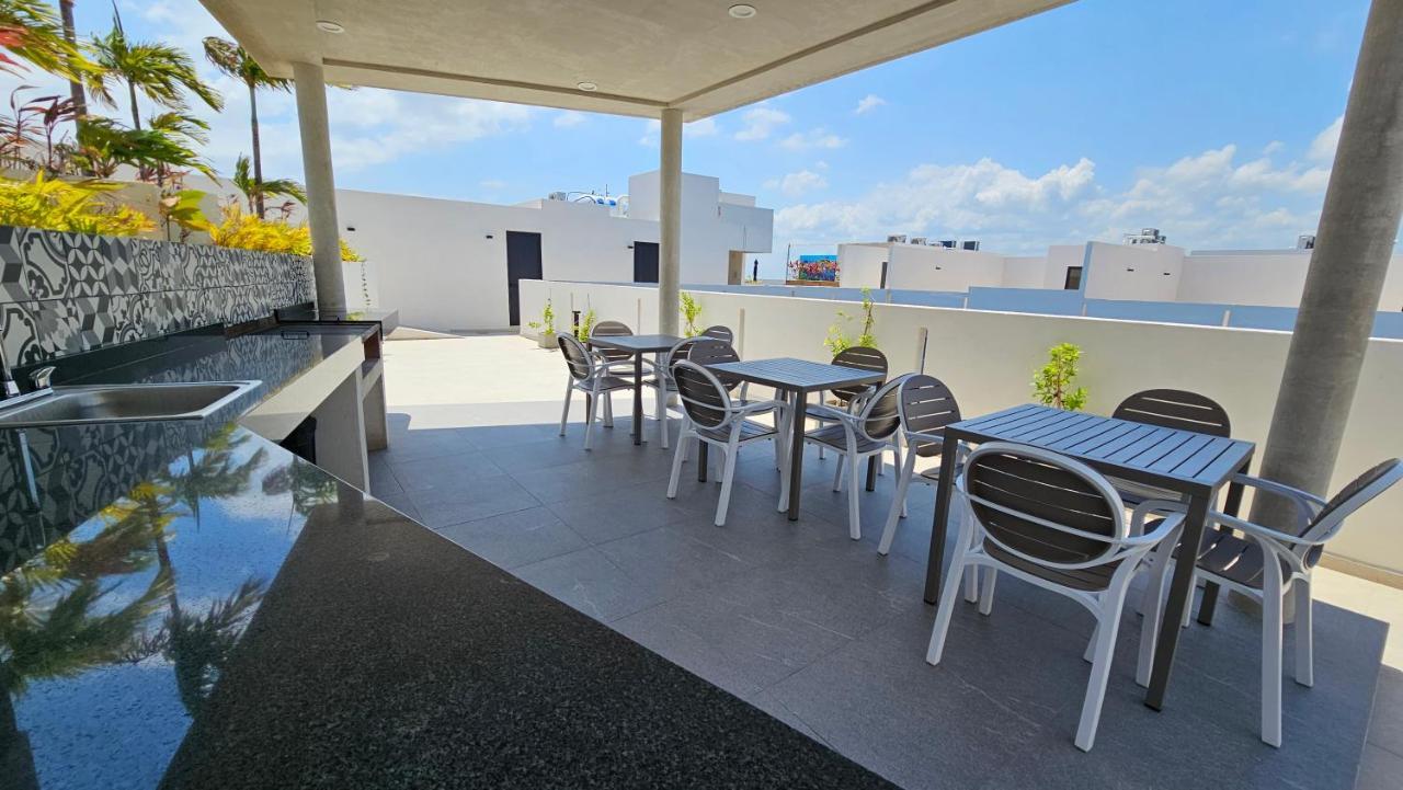 Fancy 3 Bedroom Apartments In Downtown Playa Rooftop Pool Gym Playa del Carmen Extérieur photo