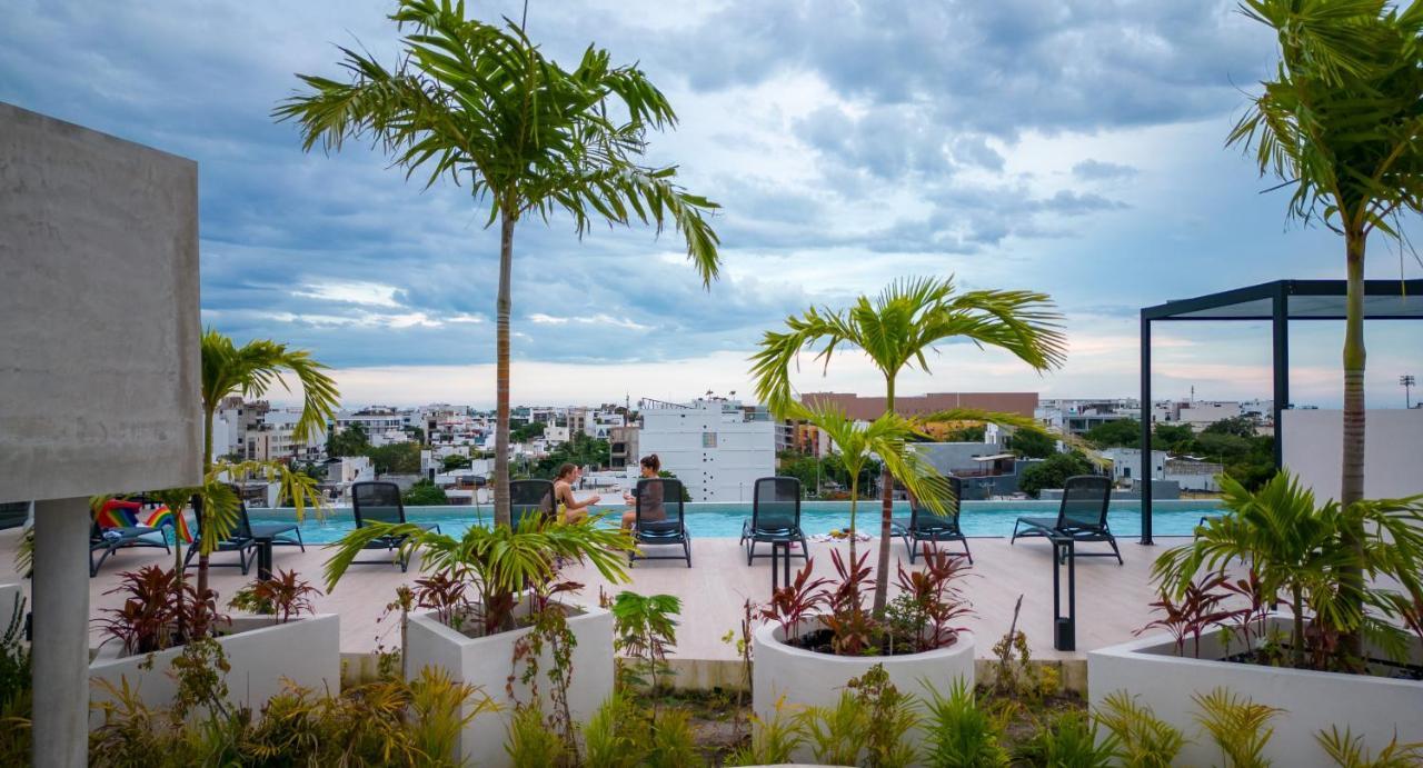 Fancy 3 Bedroom Apartments In Downtown Playa Rooftop Pool Gym Playa del Carmen Extérieur photo
