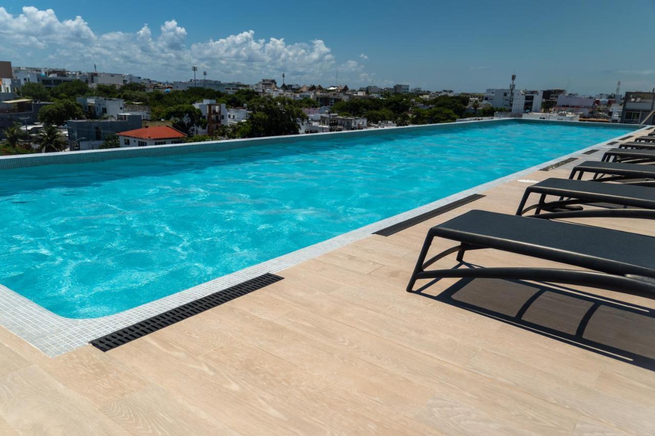 Fancy 3 Bedroom Apartments In Downtown Playa Rooftop Pool Gym Playa del Carmen Extérieur photo
